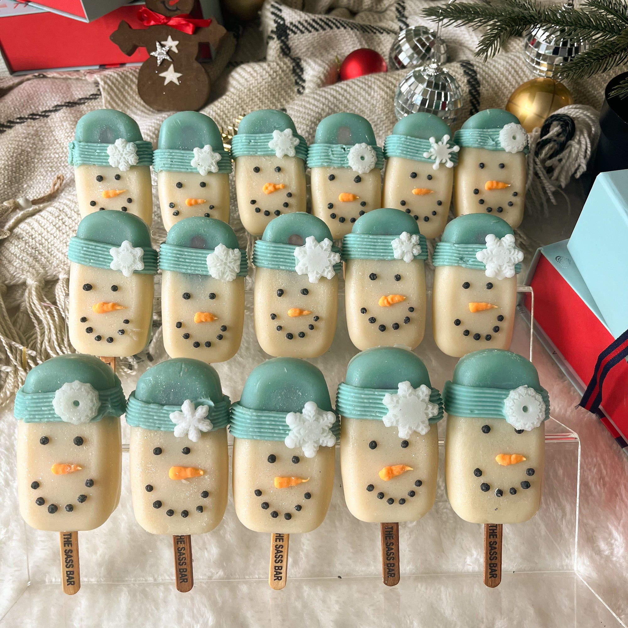 Christmas Carnival Snowman Soap