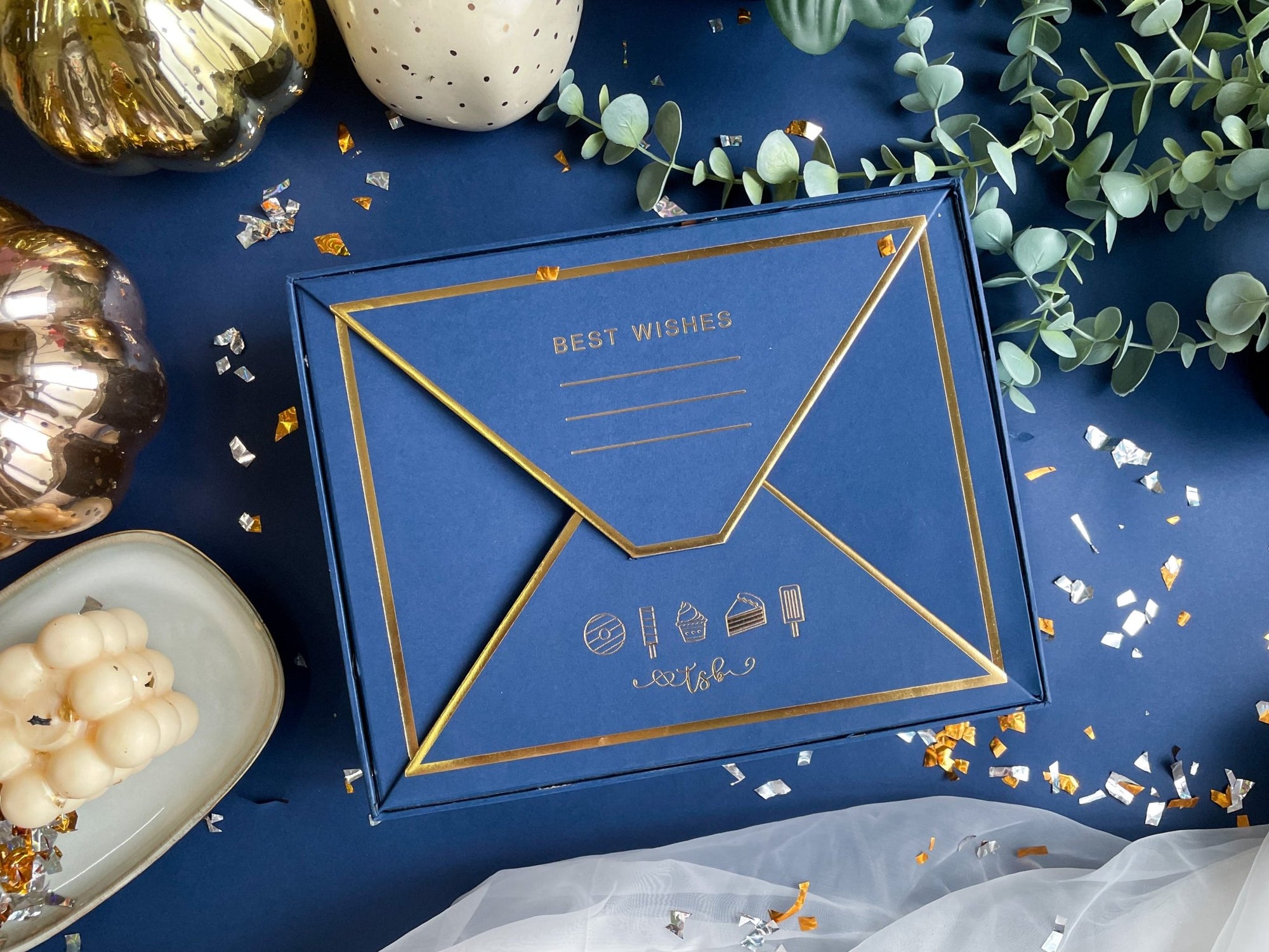 PRE-ORDER Letter of Happiness NEEL (Deep Blue) Grande Gift Box - THE SASS BAR